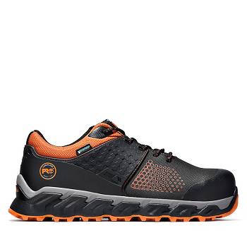 Timberland Férfi PRO Ridgework Rövidszárú Comp Toe Vízálló Cipő Fekete / Narancssárga